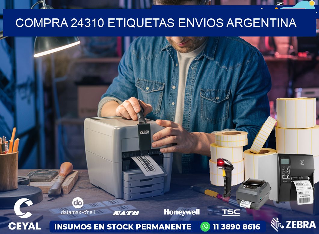 COMPRA 24310 ETIQUETAS ENVIOS ARGENTINA