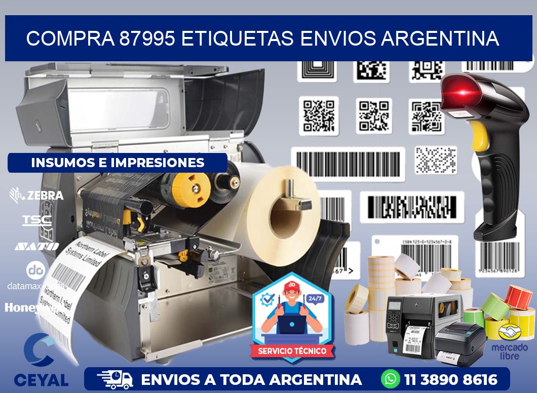 COMPRA 87995 ETIQUETAS ENVIOS ARGENTINA