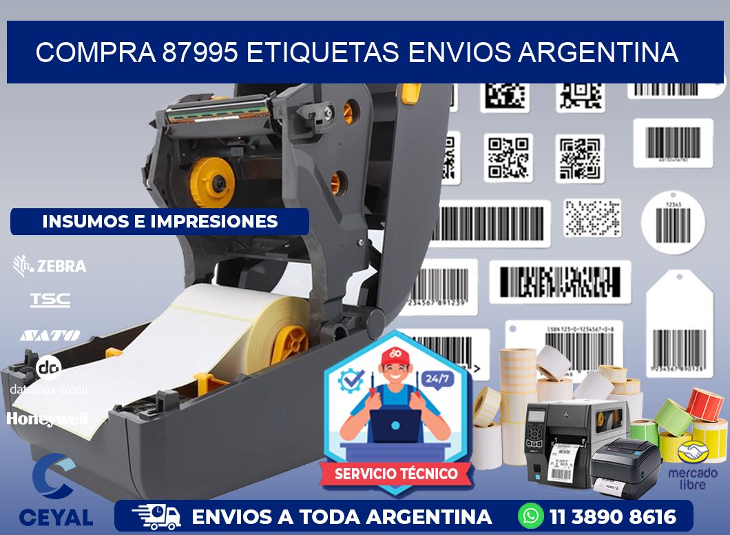 COMPRA 87995 ETIQUETAS ENVIOS ARGENTINA