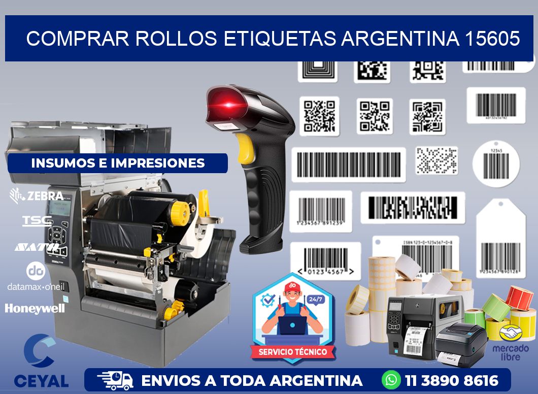 COMPRAR ROLLOS ETIQUETAS ARGENTINA 15605