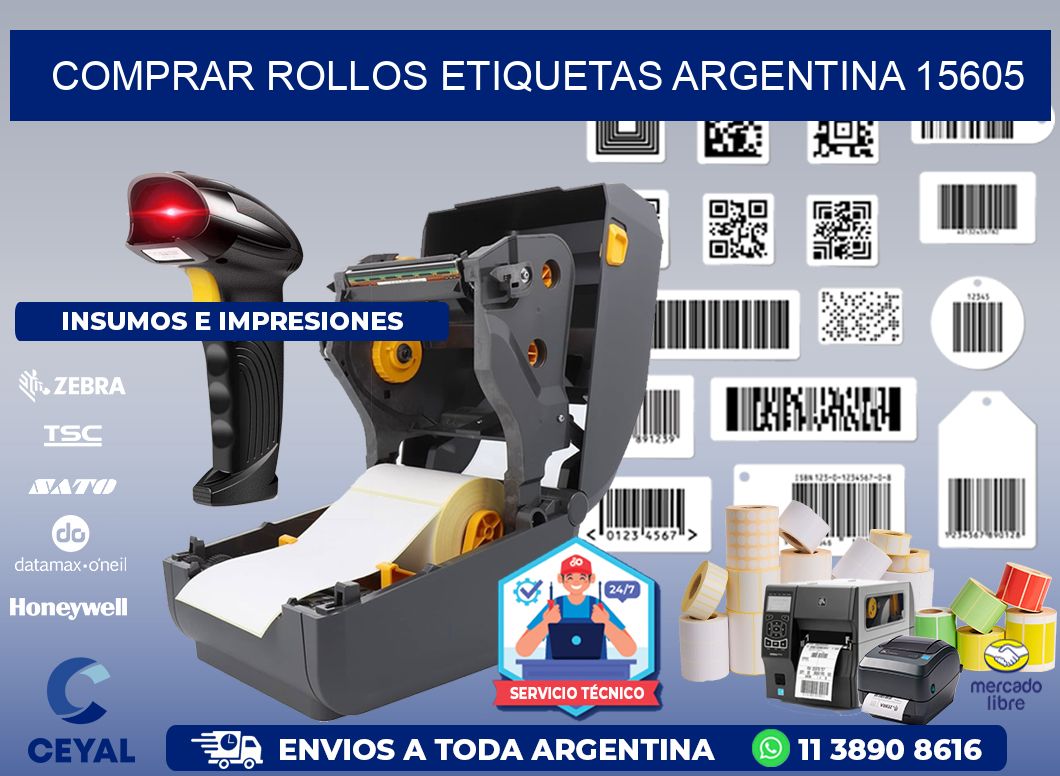 COMPRAR ROLLOS ETIQUETAS ARGENTINA 15605