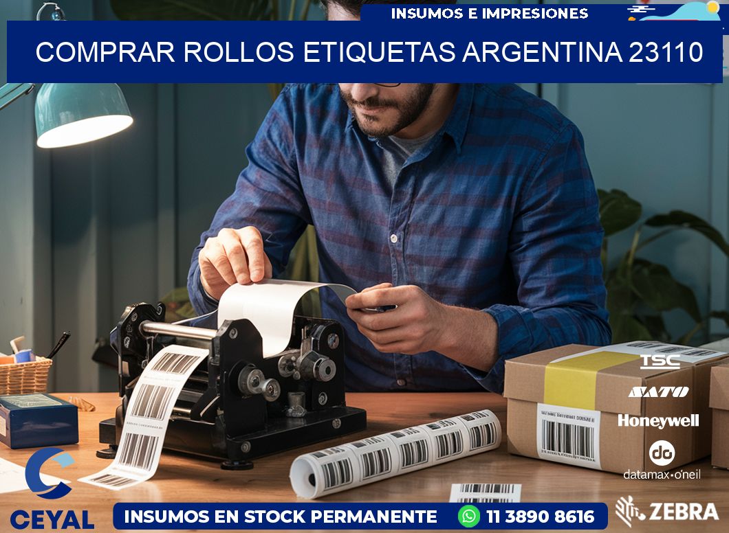 COMPRAR ROLLOS ETIQUETAS ARGENTINA 23110