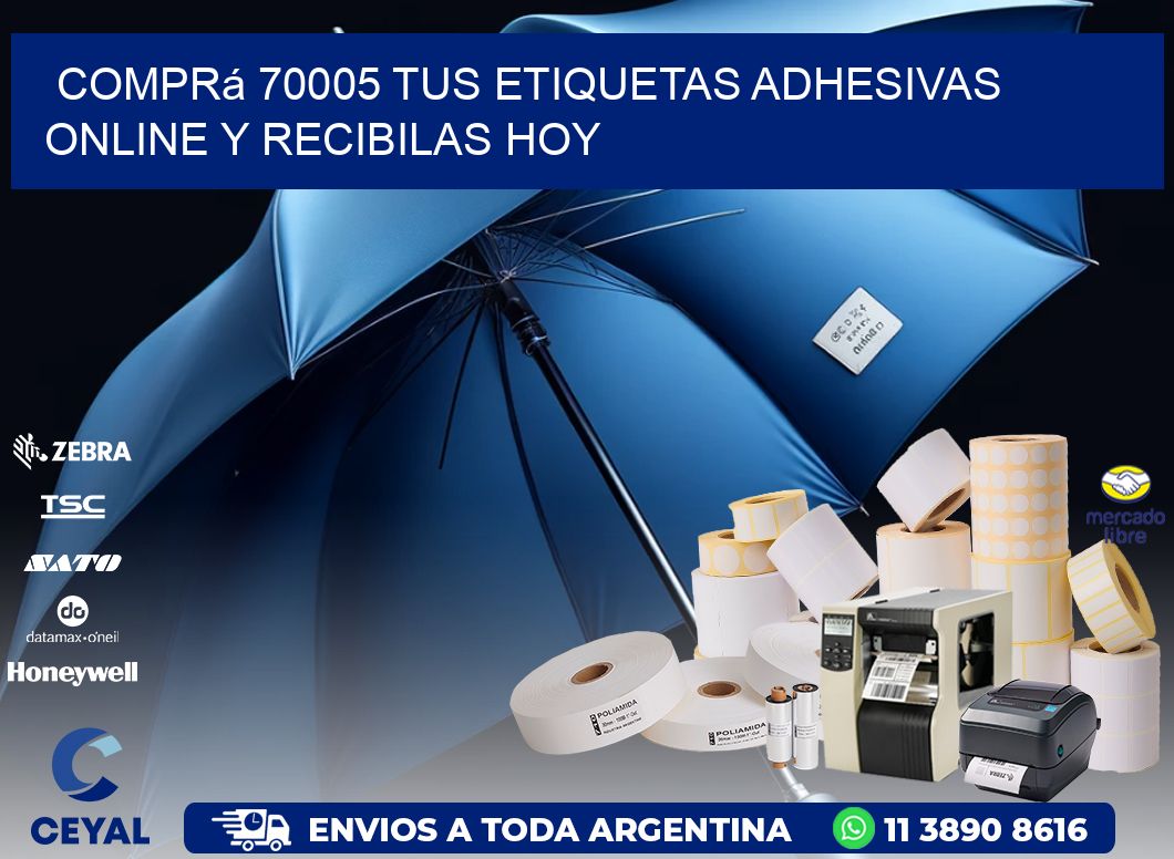 Comprá 70005 tus Etiquetas Adhesivas Online y Recibilas Hoy