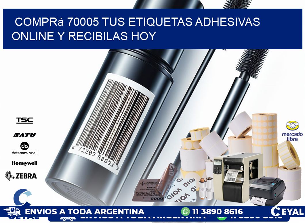 Comprá 70005 tus Etiquetas Adhesivas Online y Recibilas Hoy