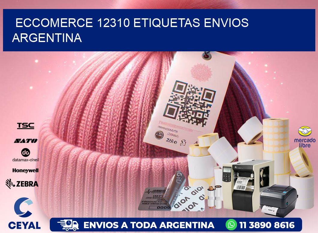 ECCOMERCE 12310 ETIQUETAS ENVIOS ARGENTINA