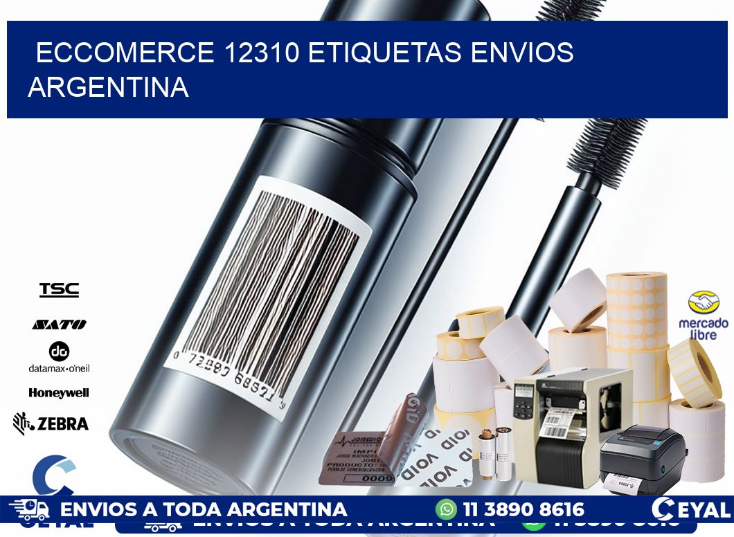 ECCOMERCE 12310 ETIQUETAS ENVIOS ARGENTINA
