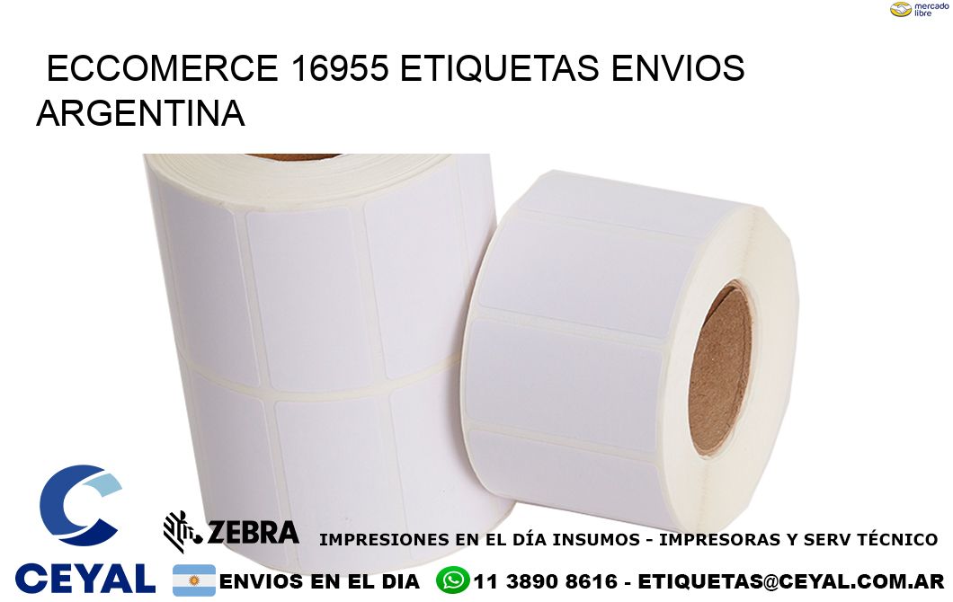 ECCOMERCE 16955 ETIQUETAS ENVIOS ARGENTINA