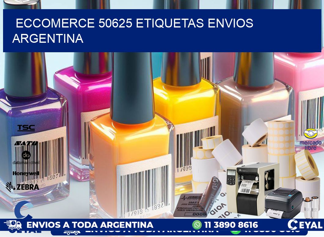 ECCOMERCE 50625 ETIQUETAS ENVIOS ARGENTINA