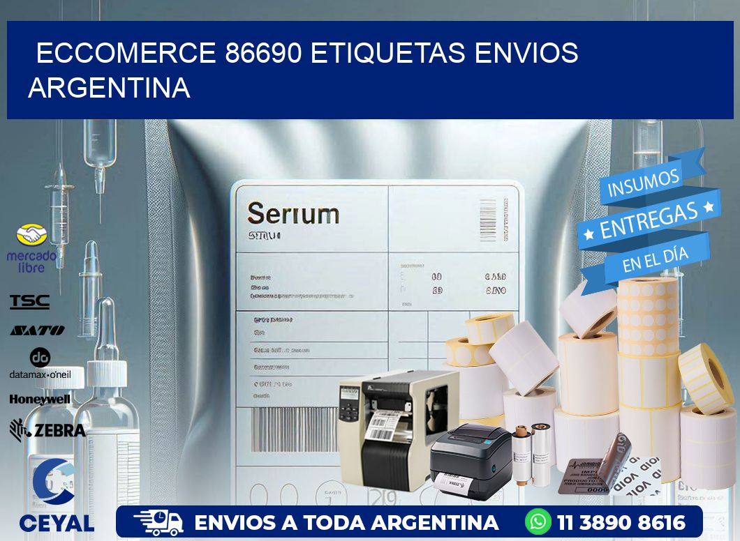 ECCOMERCE 86690 ETIQUETAS ENVIOS ARGENTINA