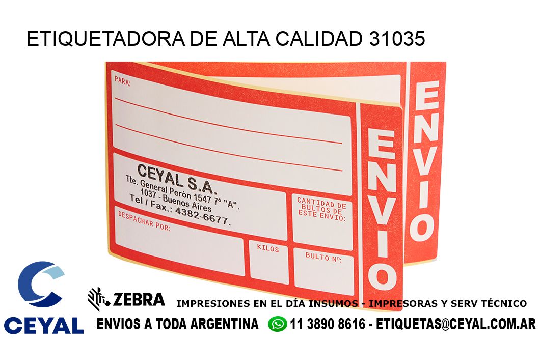 ETIQUETADORA DE ALTA CALIDAD 31035