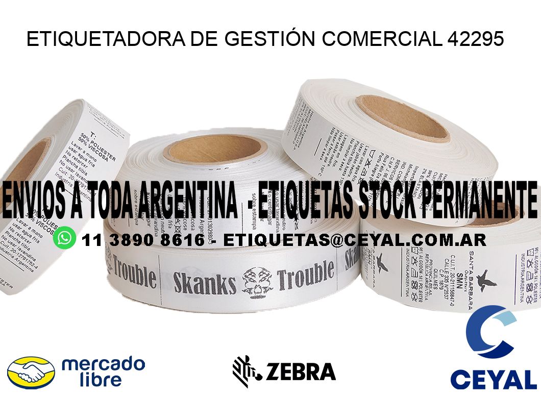 ETIQUETADORA DE GESTIÓN COMERCIAL 42295
