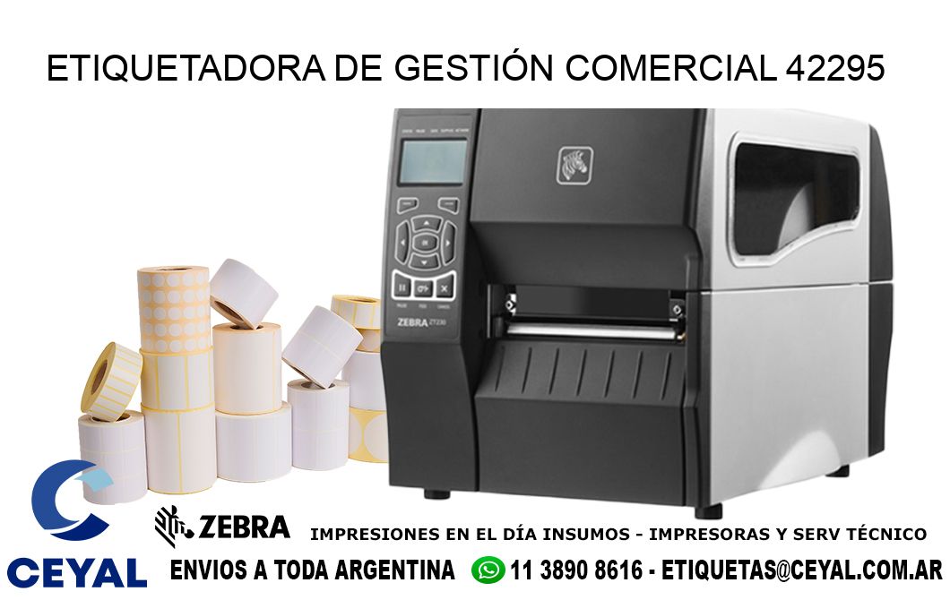 ETIQUETADORA DE GESTIÓN COMERCIAL 42295