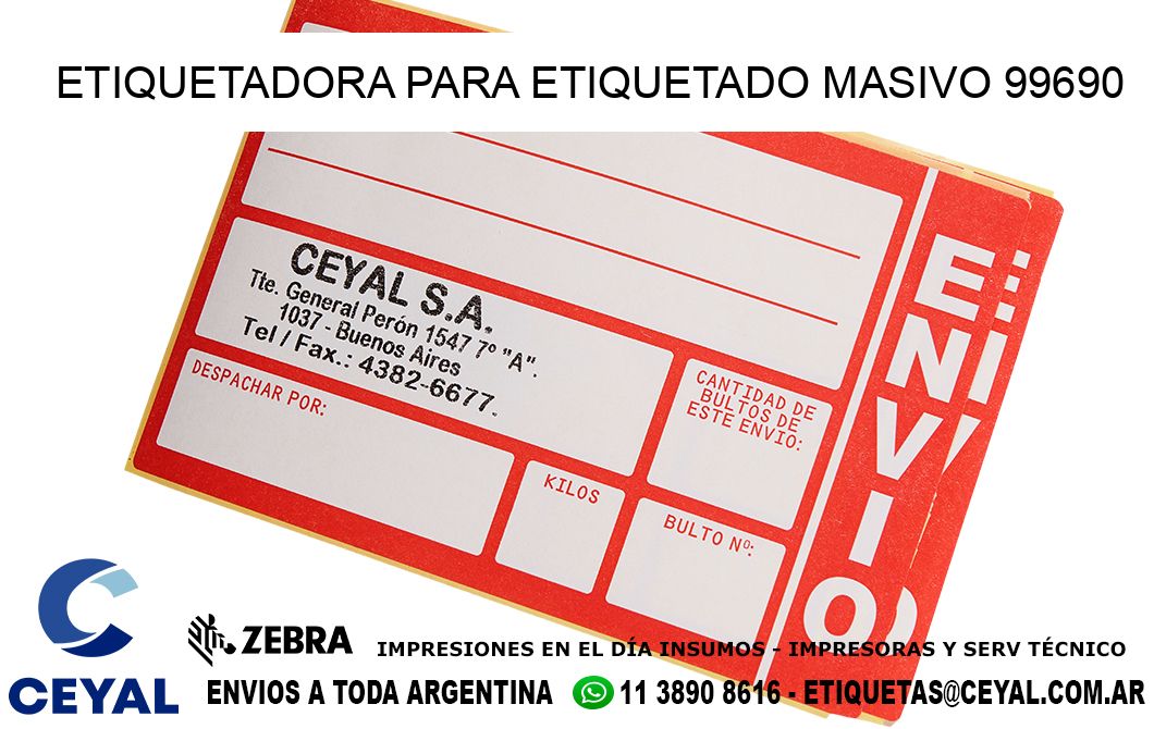ETIQUETADORA PARA ETIQUETADO MASIVO 99690