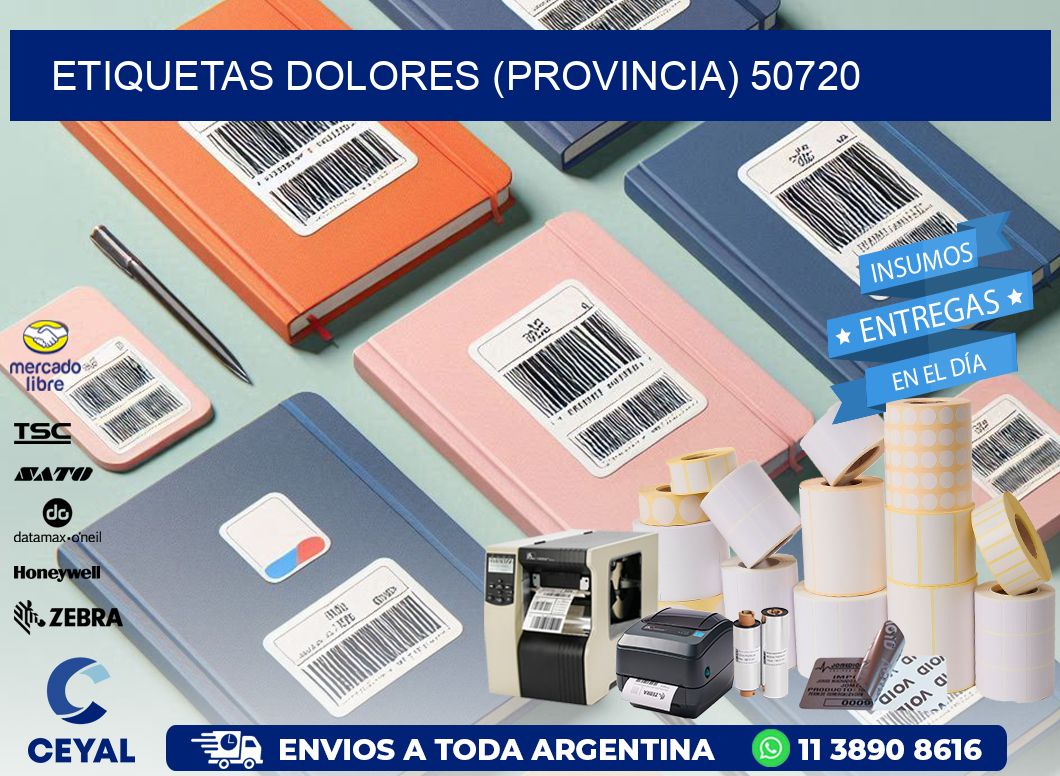 ETIQUETAS DOLORES (PROVINCIA) 50720
