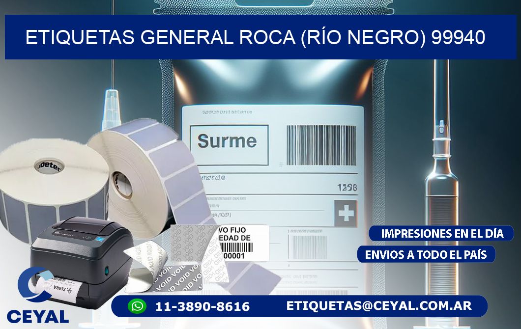 ETIQUETAS GENERAL ROCA (RÍO NEGRO) 99940