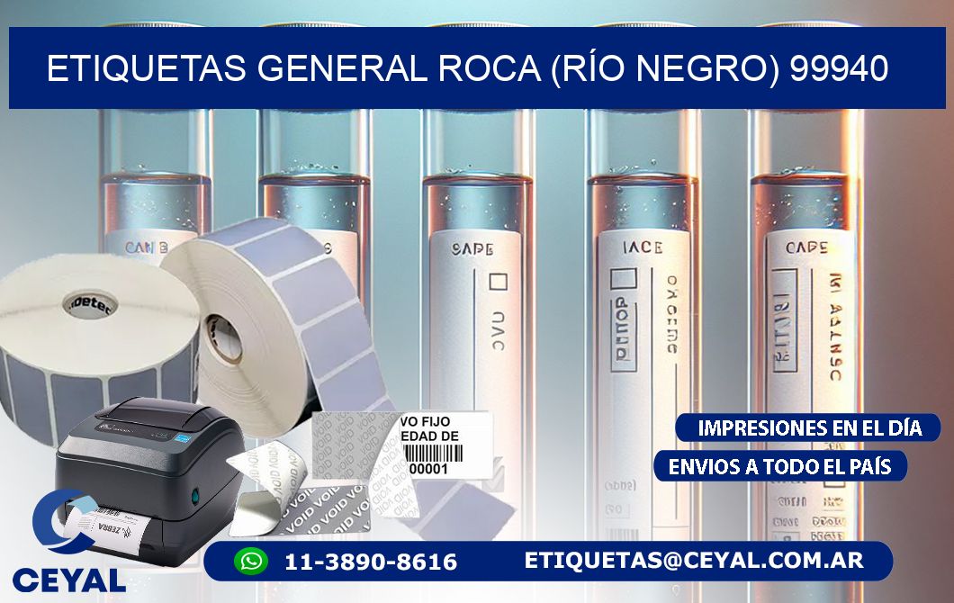 ETIQUETAS GENERAL ROCA (RÍO NEGRO) 99940