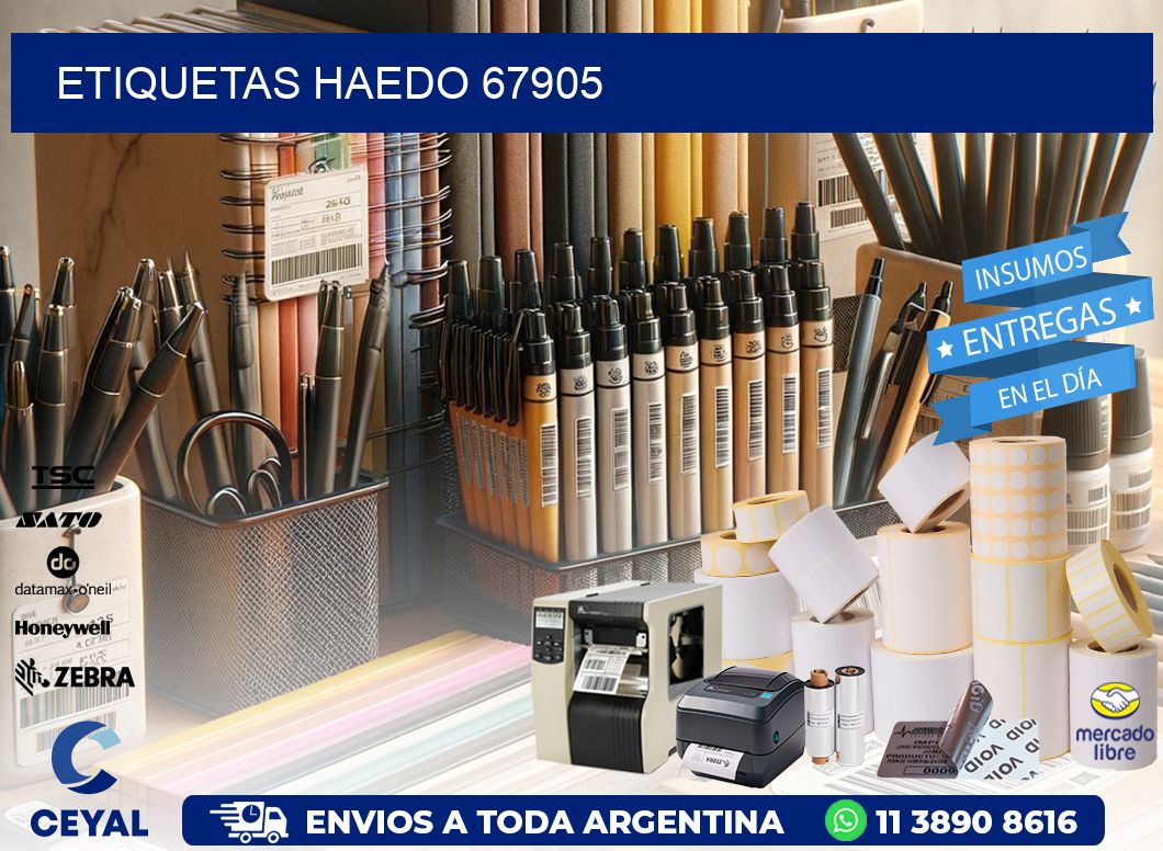 ETIQUETAS HAEDO 67905