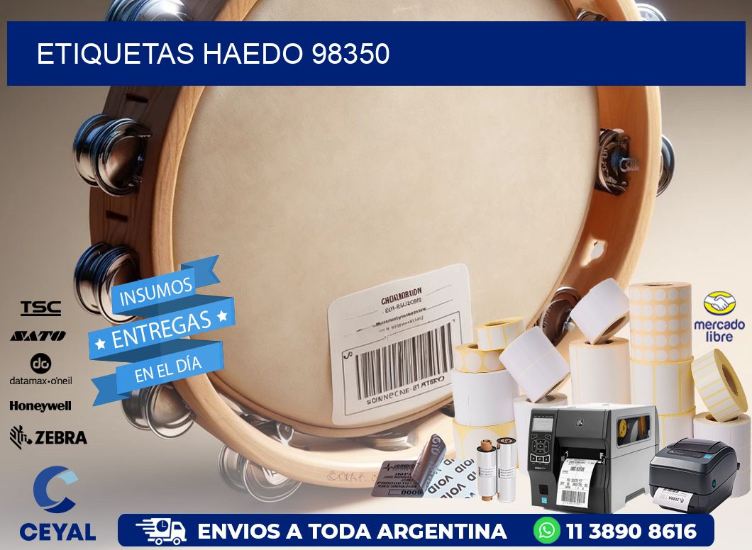 ETIQUETAS HAEDO 98350