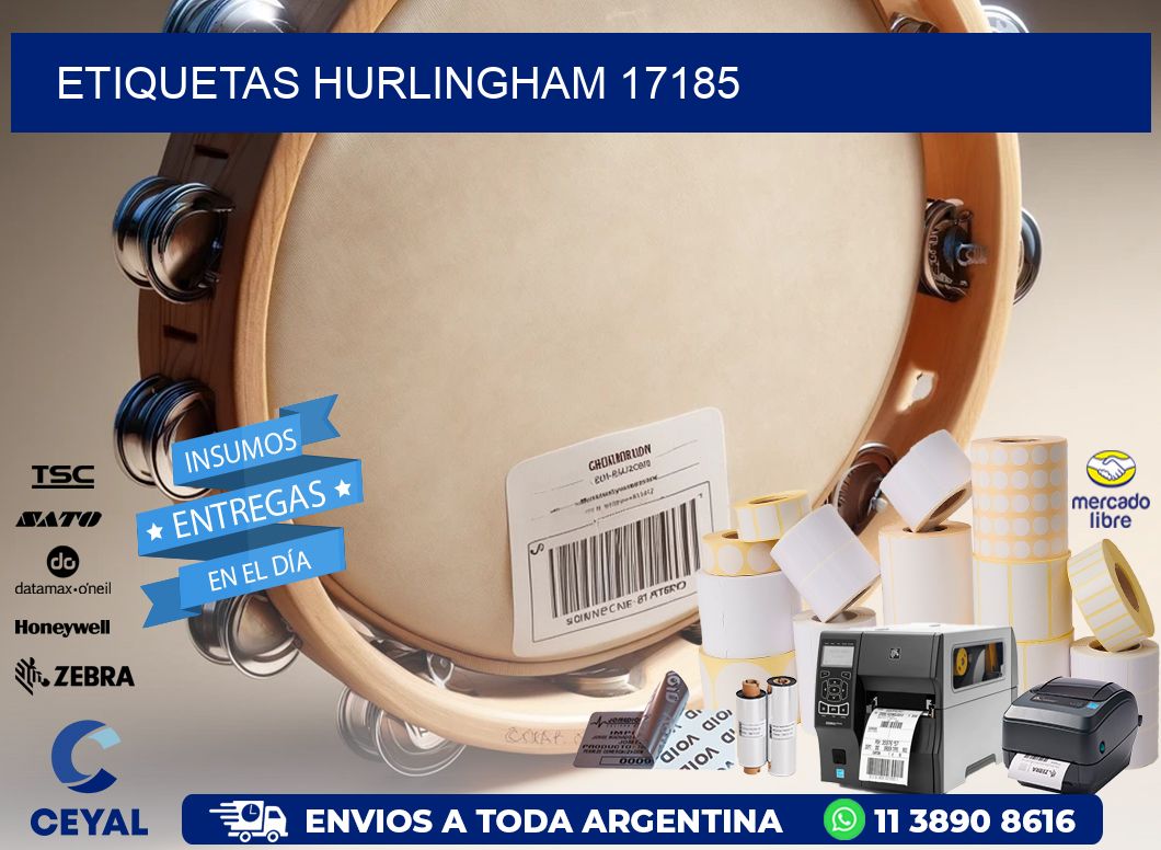 ETIQUETAS HURLINGHAM 17185