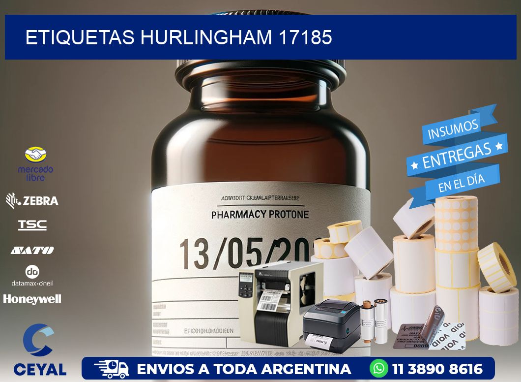 ETIQUETAS HURLINGHAM 17185