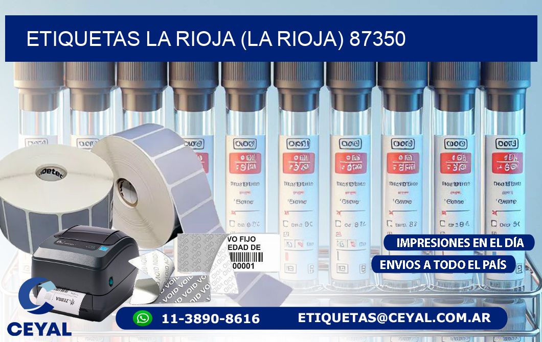 ETIQUETAS LA RIOJA (LA RIOJA) 87350