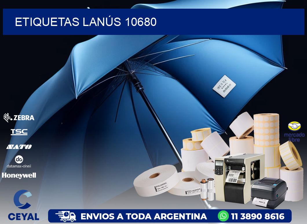 ETIQUETAS LANÚS 10680