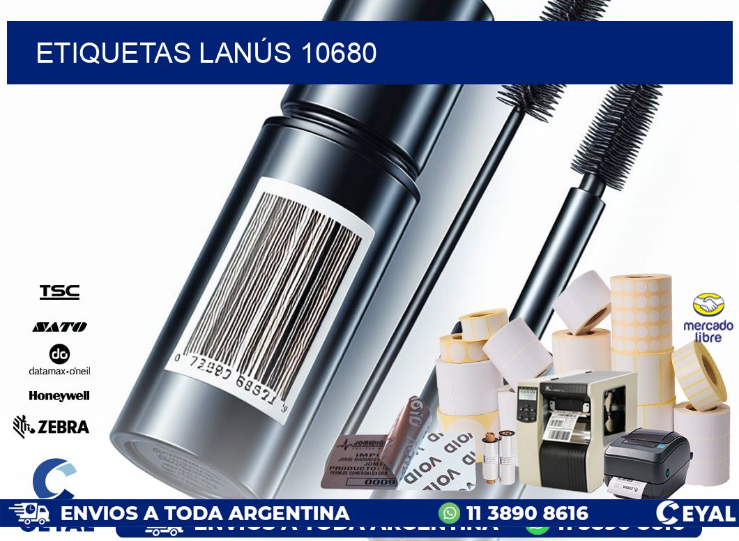 ETIQUETAS LANÚS 10680