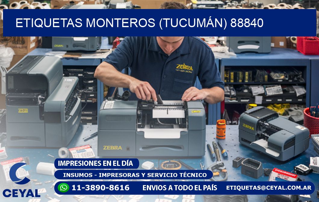 ETIQUETAS MONTEROS (TUCUMÁN) 88840