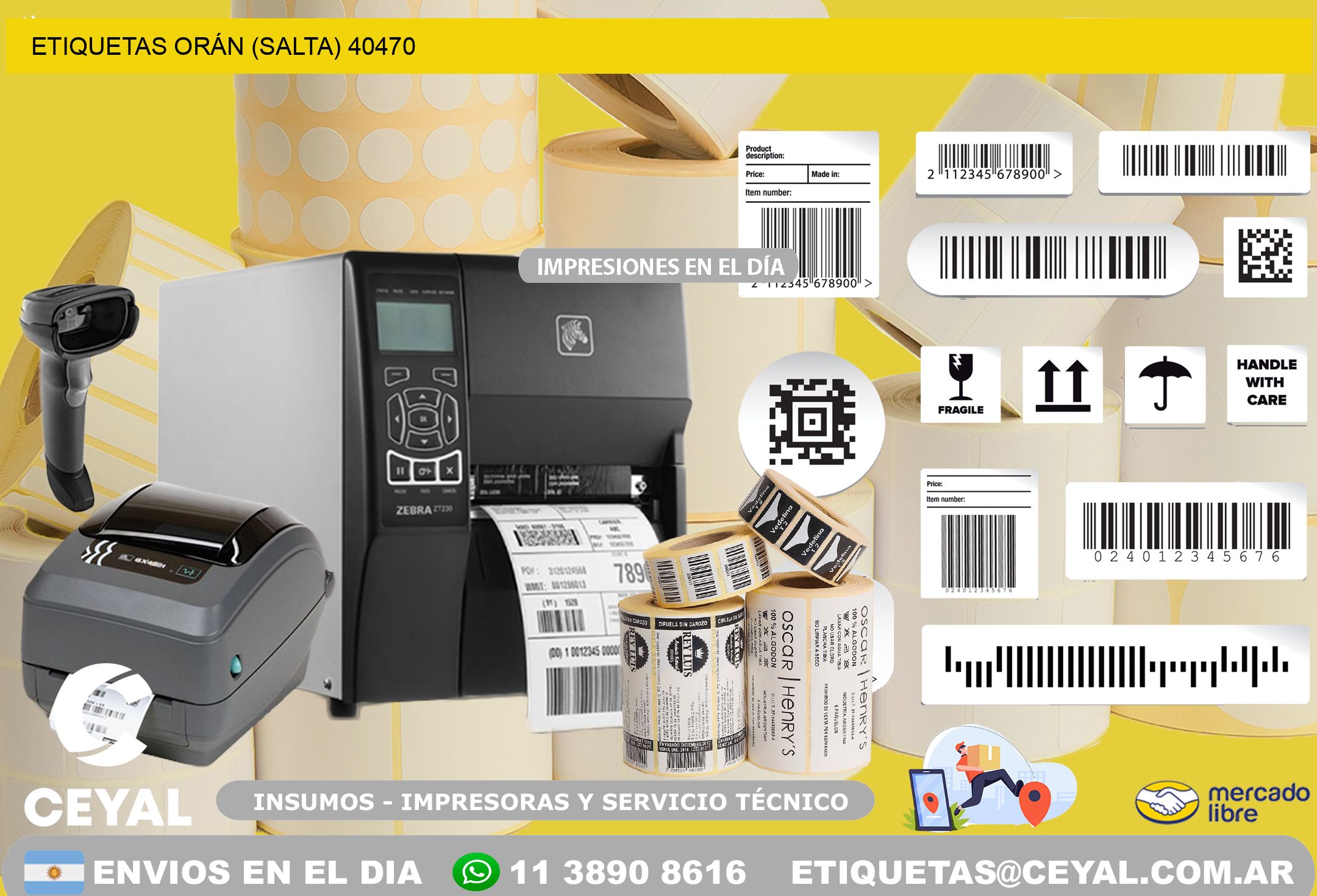 ETIQUETAS ORÁN (SALTA) 40470