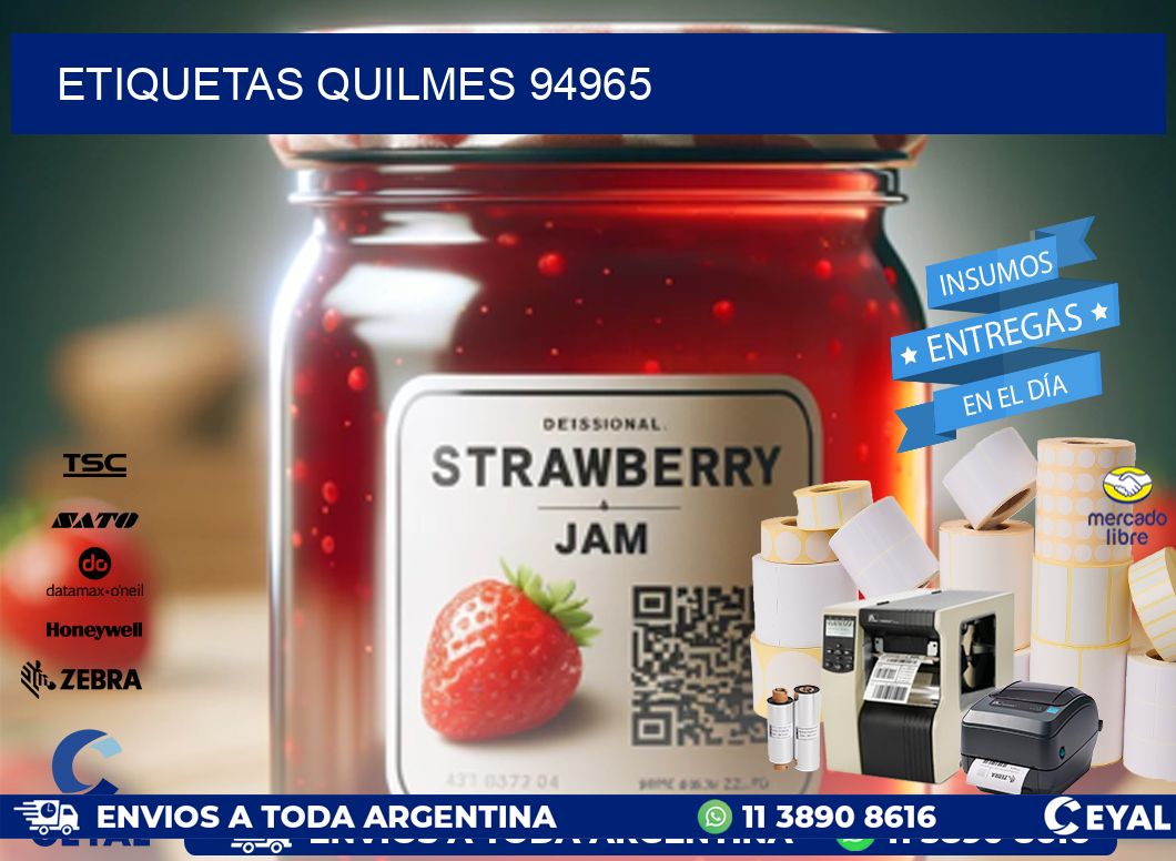 ETIQUETAS QUILMES 94965