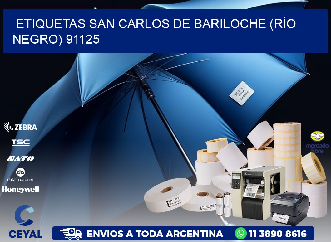 ETIQUETAS SAN CARLOS DE BARILOCHE (RÍO NEGRO) 91125