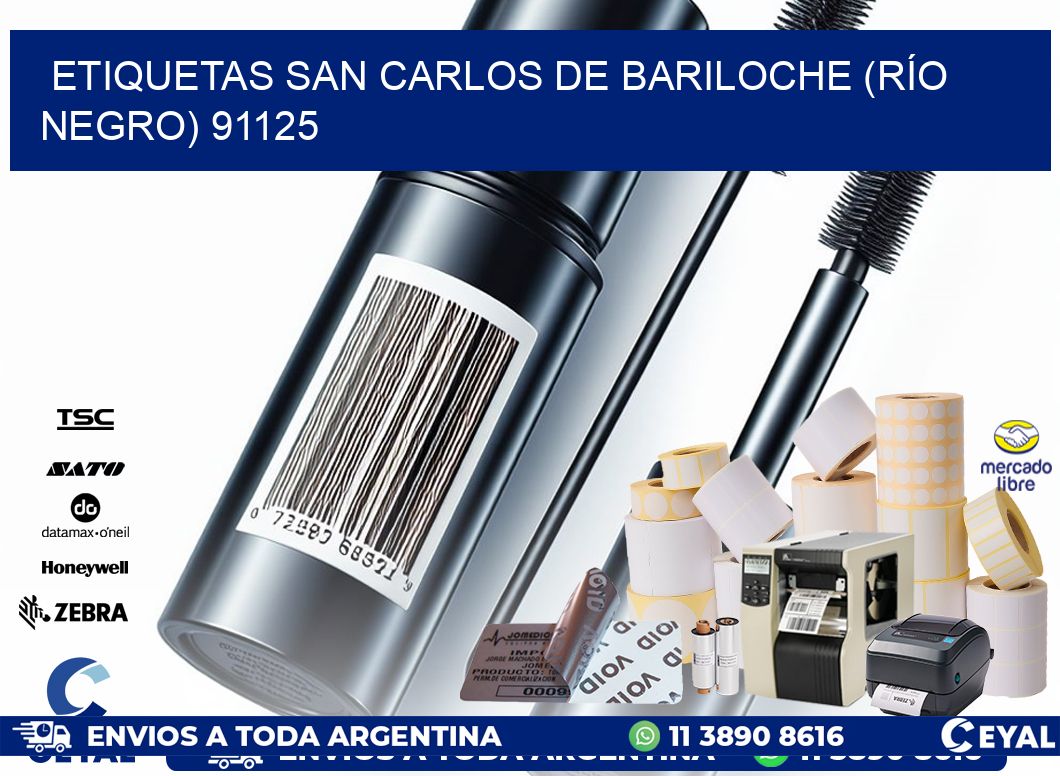ETIQUETAS SAN CARLOS DE BARILOCHE (RÍO NEGRO) 91125
