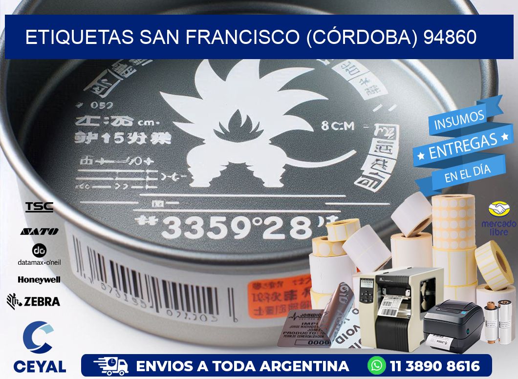 ETIQUETAS SAN FRANCISCO (CÓRDOBA) 94860