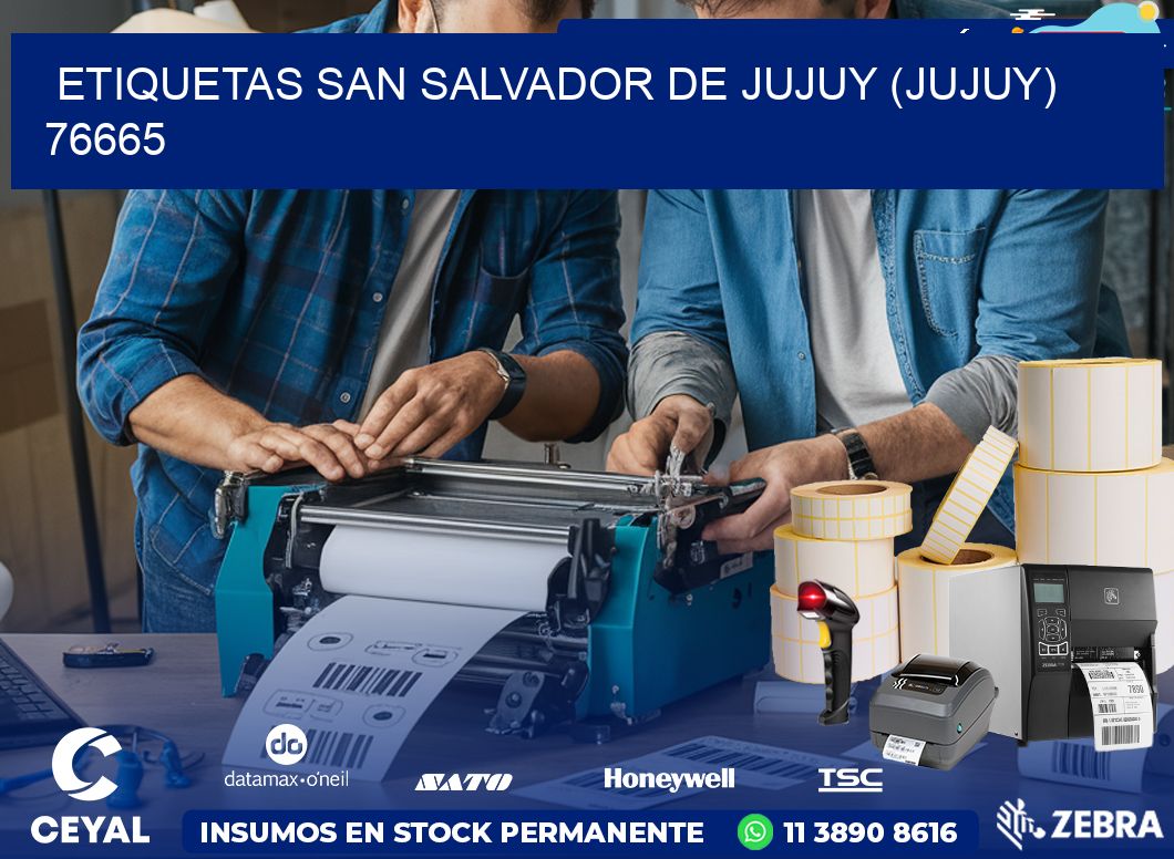 ETIQUETAS SAN SALVADOR DE JUJUY (JUJUY) 76665