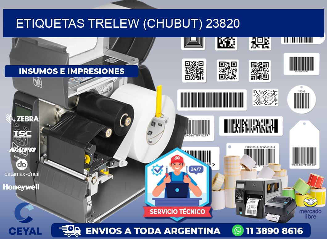 ETIQUETAS TRELEW (CHUBUT) 23820
