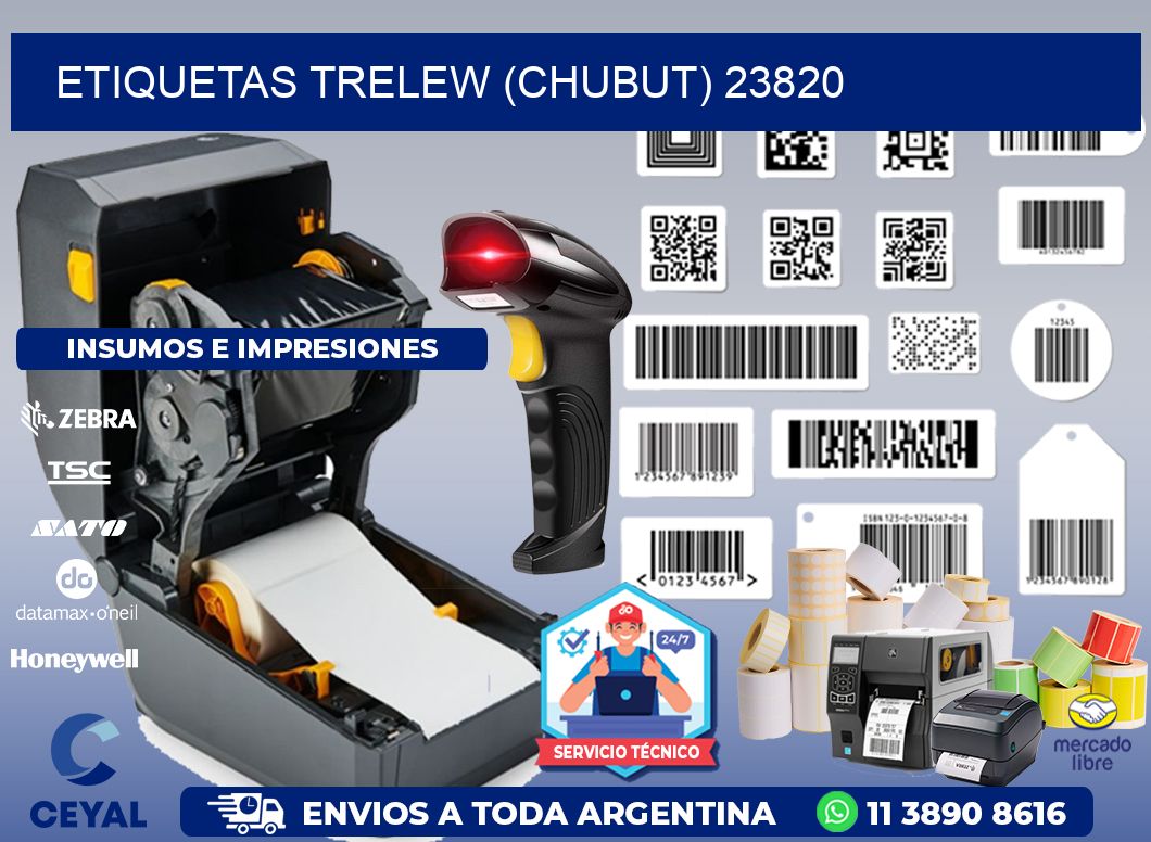 ETIQUETAS TRELEW (CHUBUT) 23820