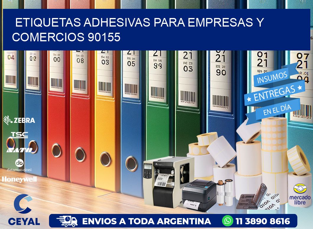 Etiquetas Adhesivas para Empresas y Comercios 90155