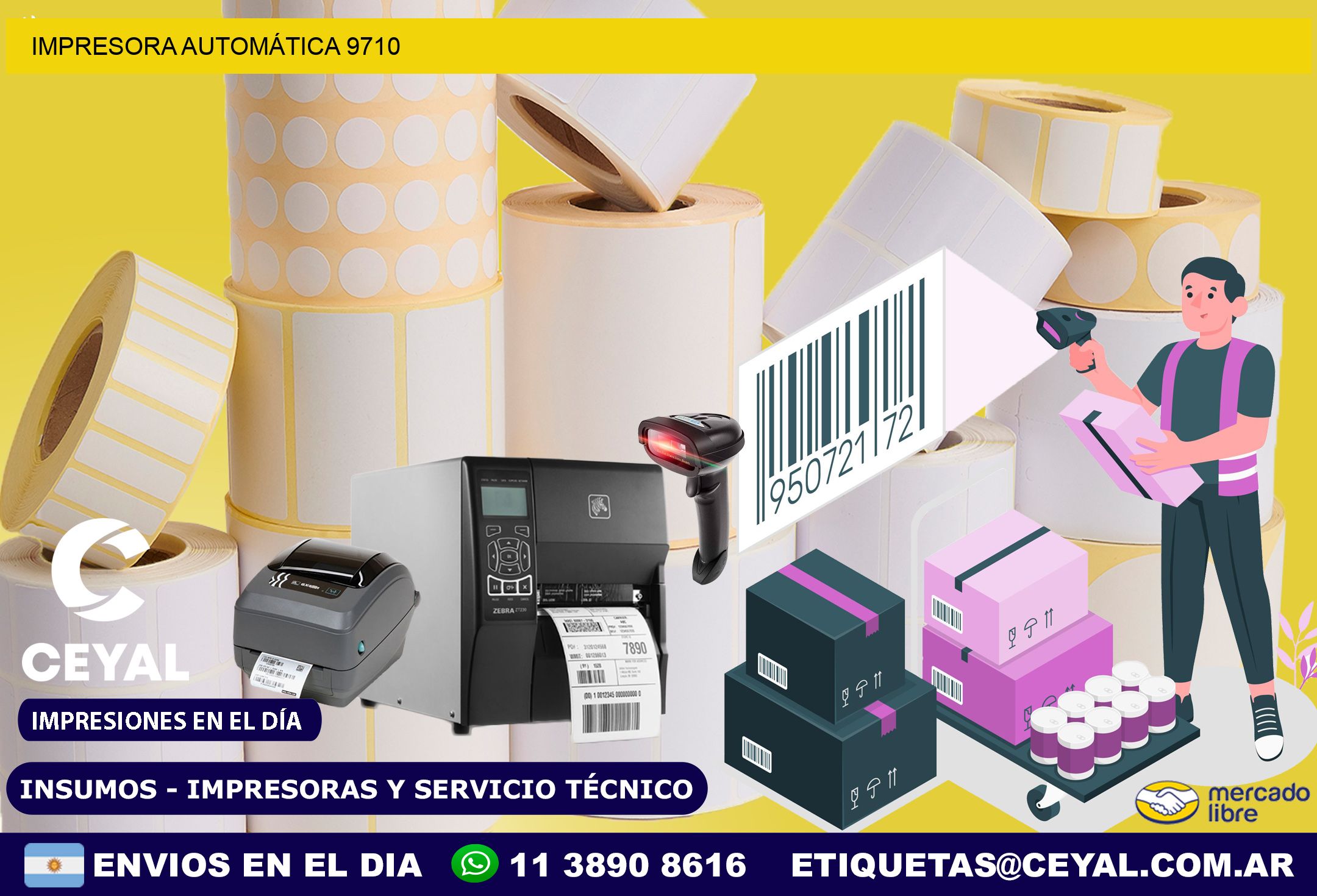 IMPRESORA AUTOMÁTICA 9710