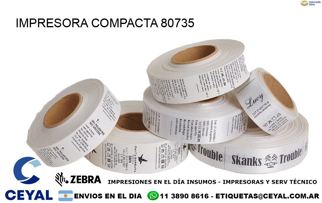 IMPRESORA COMPACTA 80735