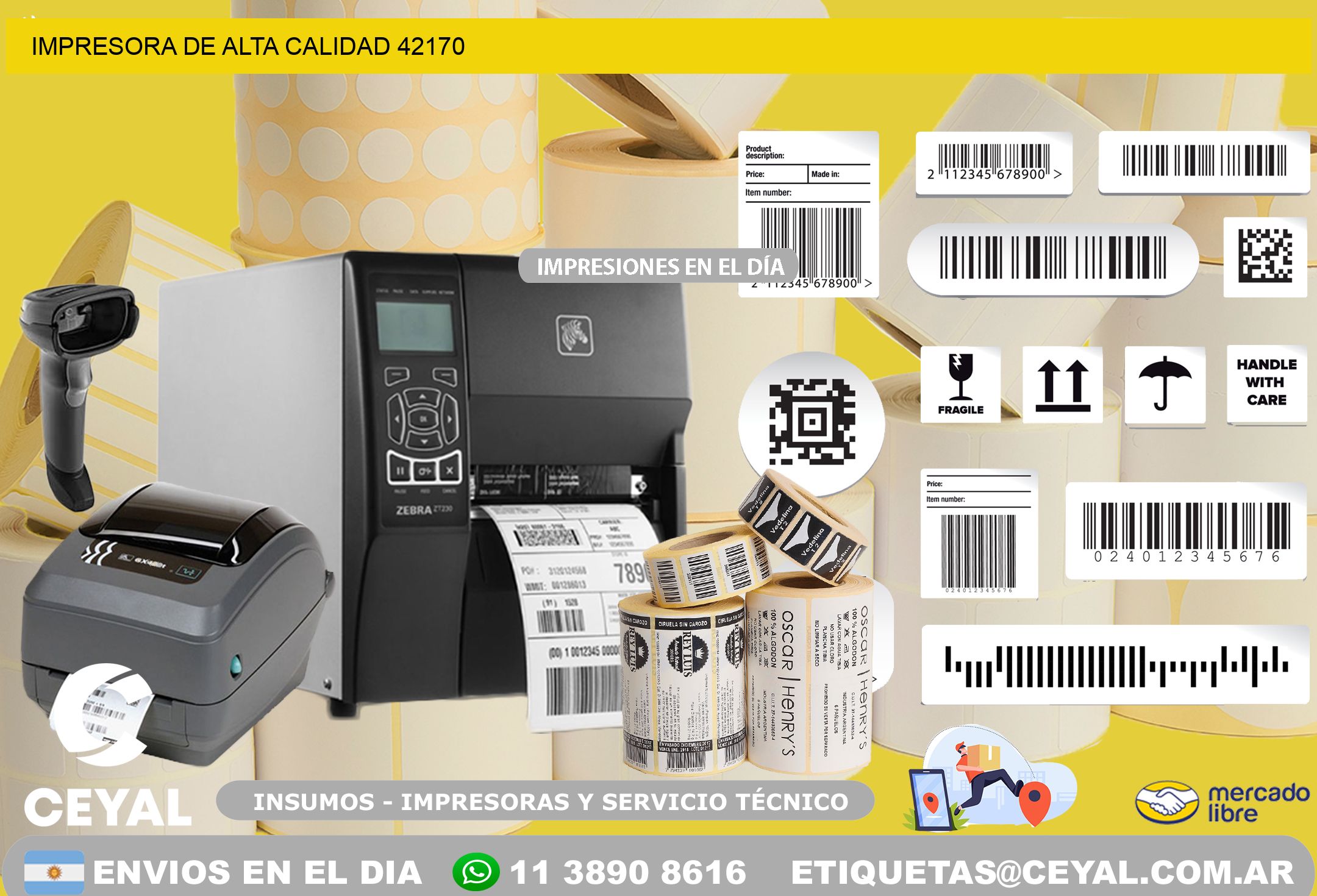 IMPRESORA DE ALTA CALIDAD 42170