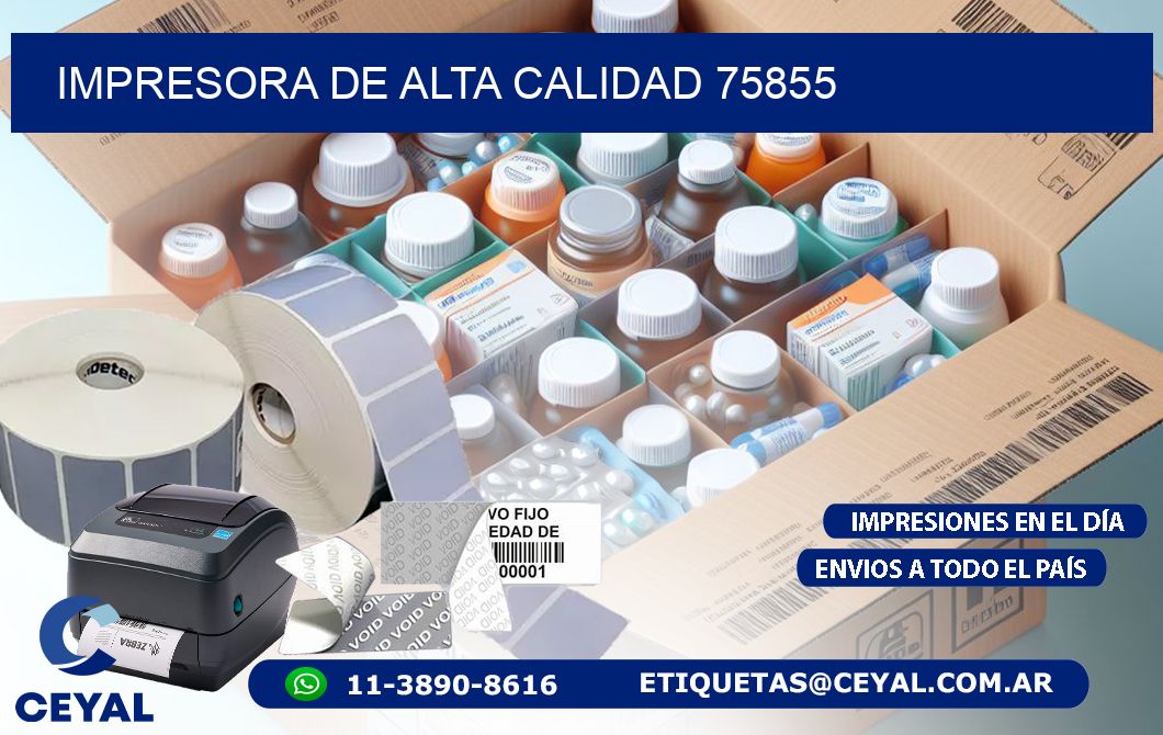 IMPRESORA DE ALTA CALIDAD 75855
