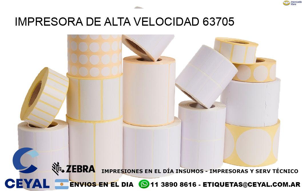 IMPRESORA DE ALTA VELOCIDAD 63705