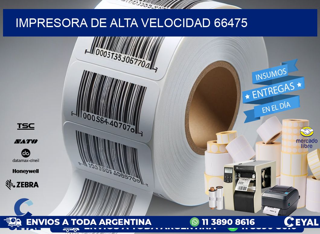 IMPRESORA DE ALTA VELOCIDAD 66475