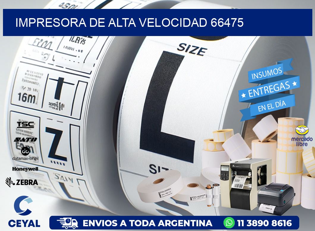IMPRESORA DE ALTA VELOCIDAD 66475