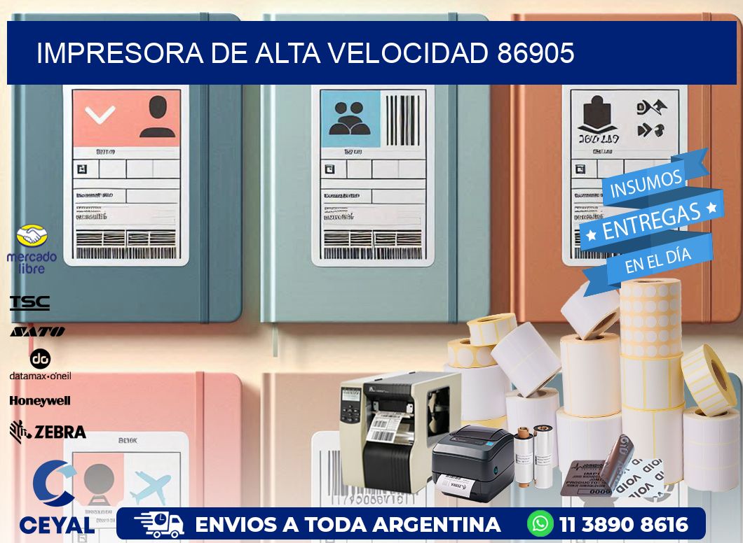 IMPRESORA DE ALTA VELOCIDAD 86905