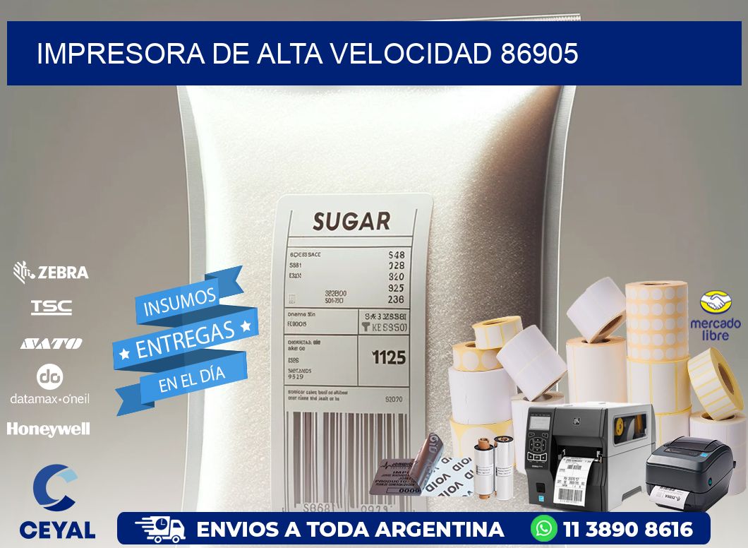 IMPRESORA DE ALTA VELOCIDAD 86905