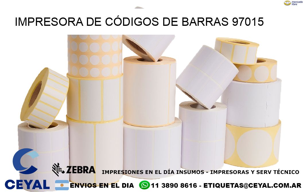 IMPRESORA DE CÓDIGOS DE BARRAS 97015