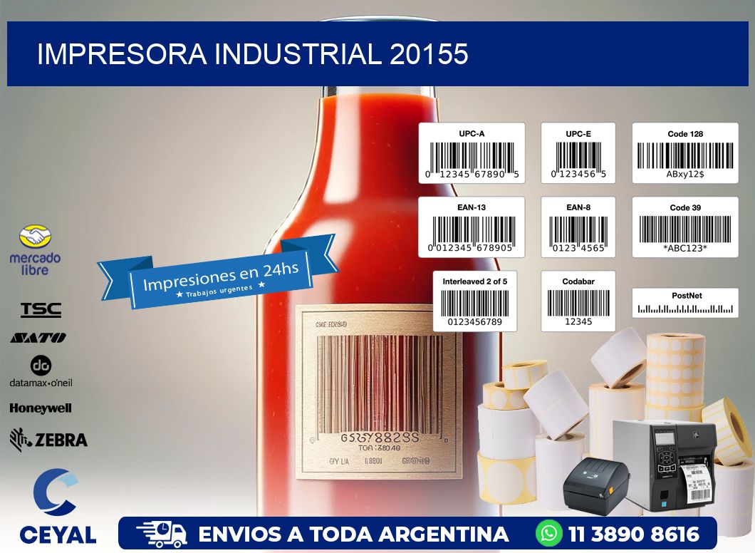 IMPRESORA INDUSTRIAL 20155