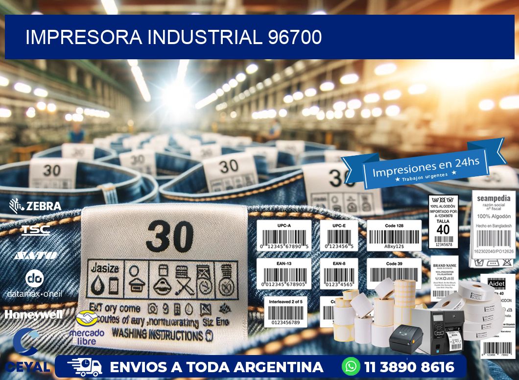 IMPRESORA INDUSTRIAL 96700
