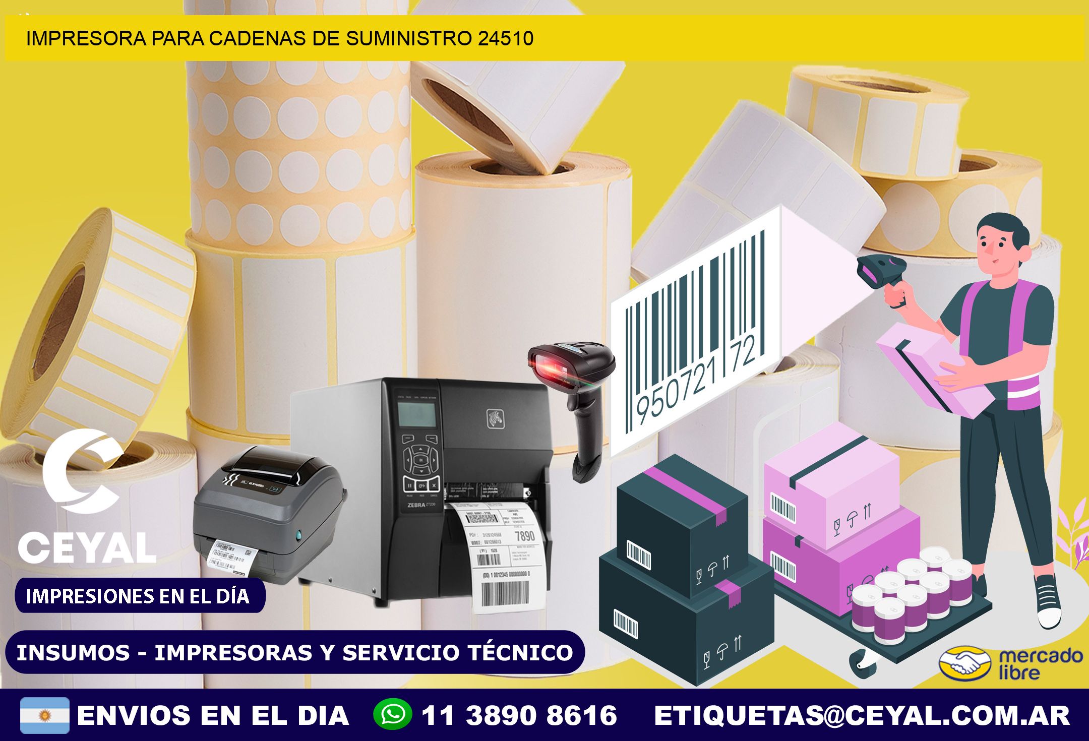 IMPRESORA PARA CADENAS DE SUMINISTRO 24510